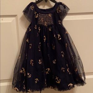 Cynthia Rowley girls dress with Anchors